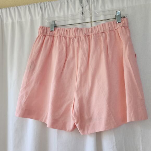 State of Day loungewear set pj casual linen NWT relaxed pink tank shorts S new - Picture 9 of 12